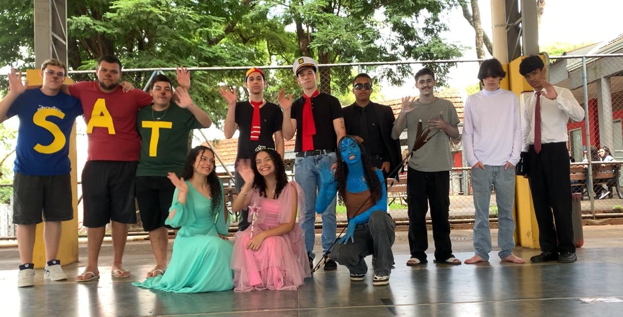 Foto da turma Terceirão B